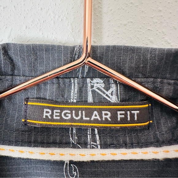 WATERMAN Quiksilver boat Printed Button Down Shirt short sleeve - Picture 6 of 8